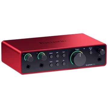 Focusrite Scarlett 2i2 4th Gen, 2-in, 2-out IN VOORRAAD, Ophalen of Verzenden, Nieuw