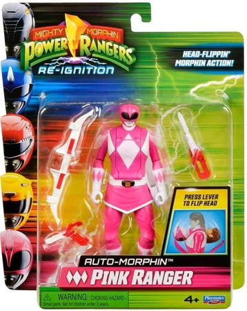 Power Rangers Auto Morphin Pink Ran van €14,99 voor €8,99, Ophalen of Verzenden, Nieuw