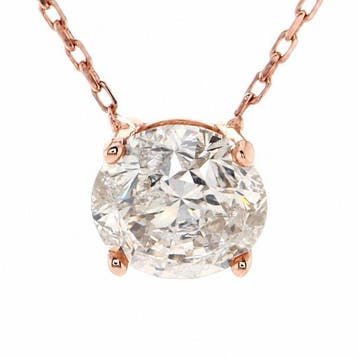 Zonder minimumprijs - Ketting met hanger - 14 karaat