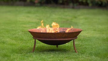 Tulsa Vuurschaal Fire Pit Stevig staal Industrieel Roest, Tuin en Terras, Verzenden, Nieuw