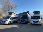1e klas jonge campers 1e eigenaar weinig kms ook automaat, Caravans en Kamperen, Campers, Automaat, Ringverwarming, Fiat, Diesel