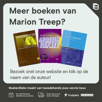 Arbeidsrecht / Boom Juridische studieboeken - Marion Treep, Verzenden, Gelezen, Marion Treep