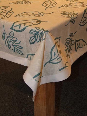 Tafellaken Flair - in groen grijs of bruin - diverse maten, Ophalen of Verzenden, Nieuw, Binnen