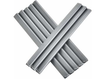 Juskys PVC Privacystrips - Privacyscherm - 3x35m - Grijs (3, Verzenden, Nieuw