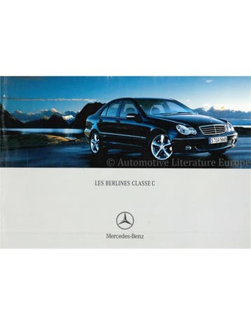 2004 MERCEDES BENZ C KLASSE SEDAN BROCHURE FRANS, Nieuw, Author