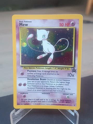 Pokémon - 1 Card - Mew - WOTC, Nieuw