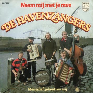 vinyl single 7 inch - De Havenzangers - Neem Mij Met Je Mee, Verzenden, Zo goed als nieuw, 7 inch, Nederlandstalig