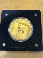 Niger. 100 Francs African Wildlife - Springbock , 1/200 Oz