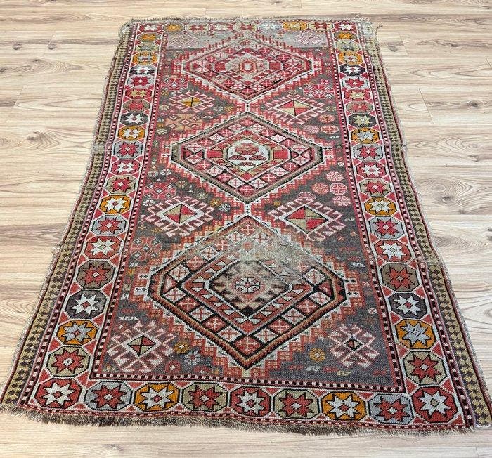 Kazak - Vloerkleed - 1.62 m - 0.92 m - Antiek stuk, Huis en Inrichting, Stoffering | Tapijten en Kleden