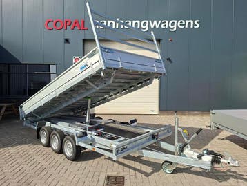 Voorraad-ACTIE Hulco BENAX kipper 405x203cm 3500kg tridemas, Ophalen, Nieuw