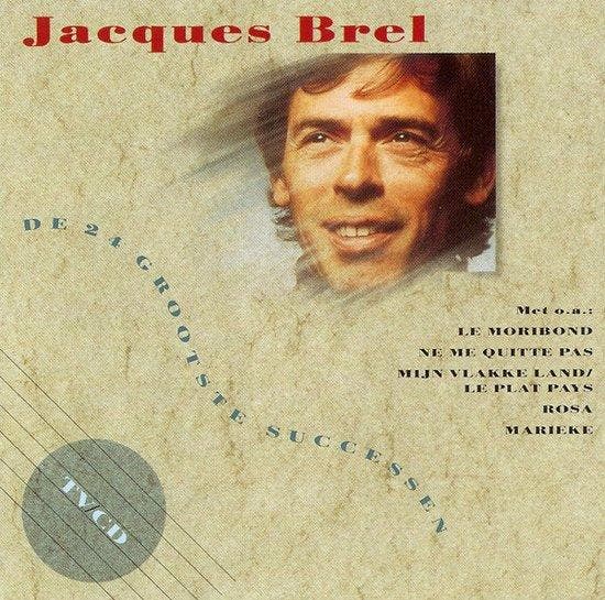 Jacques Brel - De 24 Grootste Successen (CD) 0042283729728, Cd's en Dvd's, Cd's | Overige Cd's, Verzenden