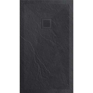 Douchetub Sanimar Sanistone 90 x 90 cm Zwart, Ophalen of Verzenden, Nieuw, Douche