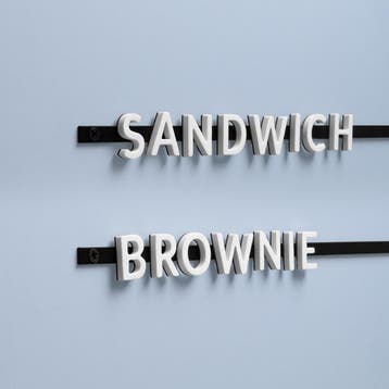 Oacklux Ferro Magnetisch Letterbord Zwart, Nieuw in verpakking