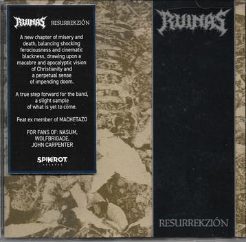 cd - Ruinas - ResurrekziÃ³n, Verzenden, Nieuw in verpakking