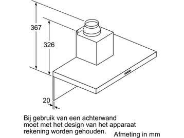 Siemens LC96BBC50 - iQ100 - Afzuigkap 90 cm - Wandschouw -, Verzenden, Zo goed als nieuw