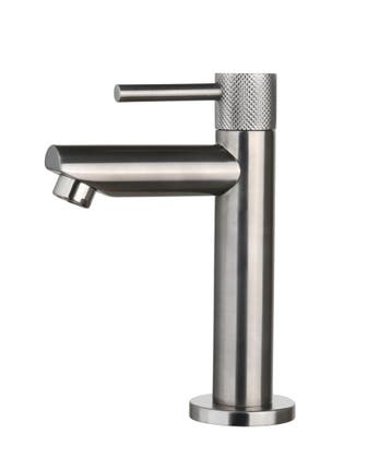 Fonteinkraan Serena Rib - Gun Metal, Nieuw