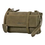 Salted Leren Dames Schoudertasje Minibag - Nubuck - Groen, Sieraden, Tassen en Uiterlijk, Tassen | Schoudertassen, Verzenden, Nieuw