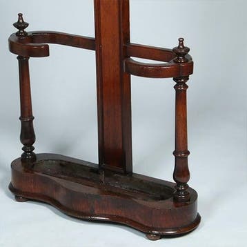 Engelse Victoriaans staande  kapstok Tree Coat Rack met sp, Ophalen of Verzenden