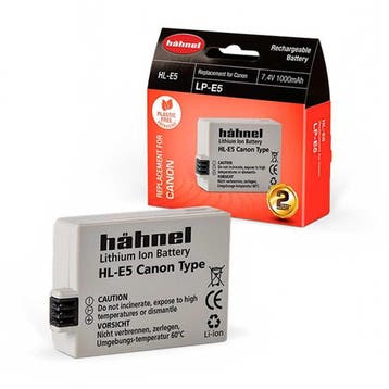 Hähnell HL-E5 Canon met garantie, Ophalen of Verzenden, Gebruikt