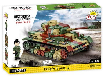 COBI 2592 PzKpfw IV Ausf.G (Leger bouwsets, Modelbouwsets), Verzenden, Nieuw