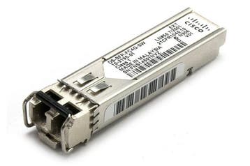 Cisco DS-SFP-FC4G-SW - 4 Gbps Fibre Channel-SW SFP, LC, Computers en Software, Ophalen of Verzenden, Zo goed als nieuw, Cisco