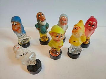 Sev Vintage Perfume bottles - 7 Figure - 1960, Nieuw