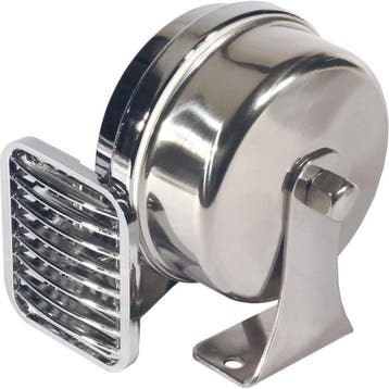 Scheepshoorn 12V 114dB 490Hz Verchroomd, Ophalen of Verzenden, Nieuw