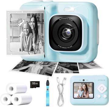 Kindercamera met SD-kaart | 33% Korting | Inktvrij, Ophalen of Verzenden, Zo goed als nieuw, Knutselen, Met geluid