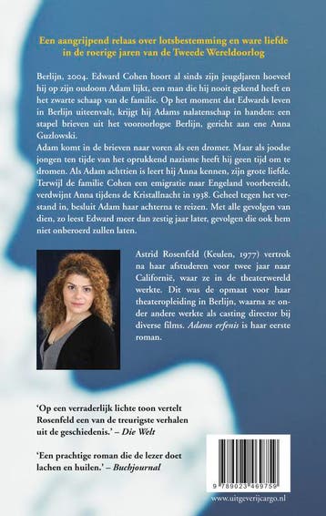 Adams erfenis 9789023469759 Astrid Rosenfeld, Verzenden, Zo goed als nieuw, Astrid Rosenfeld