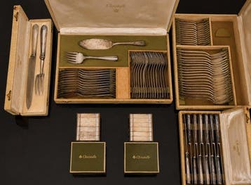 Christofle - Luc Lanel - Eetservies voor 12 (84) -, Antiek en Kunst