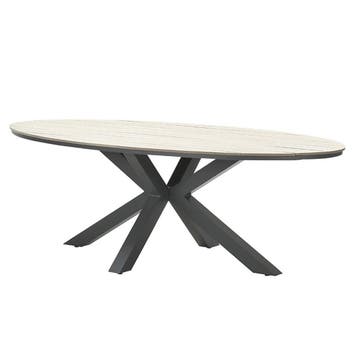 Garden Impressions Tulli tuintafel 280 x 140 cm ovaal -, Verzenden, Nieuw