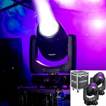 Ayra Vision 360 BSW movinghead (2x) + flightcase, Verzenden, Nieuw