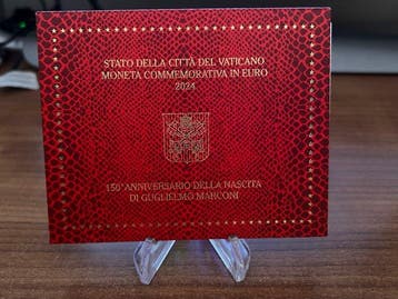 Vaticaan. 2 Euro 2024 Guglielmo Marconi (Zonder
