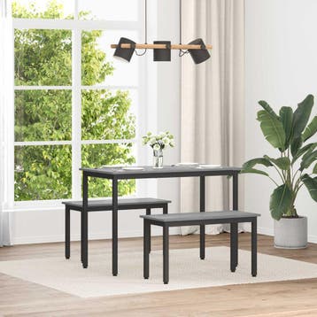 vidaXL Bank Grijs Sonoma 80 x 35 x 45 cm Bewerkt hout, Huis en Inrichting, Banken | Bankstellen, Verzenden, Nieuw, Hout