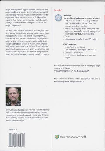 Projectmanagement 9789001802622 Roel Grit, Boeken, Verzenden, Gelezen, Roel Grit