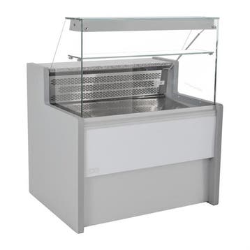 Koeltoonbank 121,5hx 100bx 79dcm Grijs 1000mm HorecaTraders, Verzenden, Nieuw in verpakking