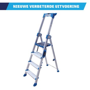 Alumexx Twin Deck - Vernieuwde luxe huishoudtrap, Verzenden, Nieuw