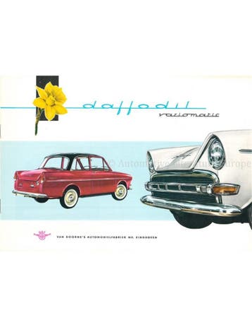 1961 DAF DAFFODIL BROCHURE NEDERLANDS, Nieuw, Author