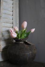 Bosje namaak tulpen Light pink 30 cm, Ophalen of Verzenden, Nieuw