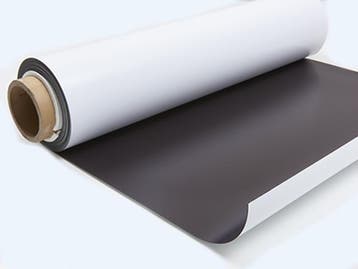 Magnetisch folie - Matte afwerking - 620 x 0,9mm - Per meter, Ophalen of Verzenden, Nieuw