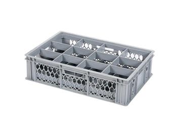 BASIC glazenkrat - 600 x 400 x H 154 mm voor 12 glazen -, Ophalen of Verzenden, Nieuw