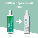 Indola Repair Keratine Filler Treatment - 300ml, Ophalen of Verzenden, Nieuw, Haarverzorger of -hersteller