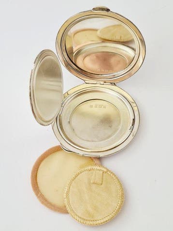 Other brand - Vintage 1953 Sterling Silver Powder Compact -