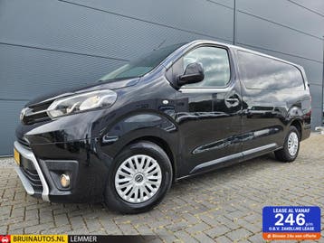 Toyota ProAce 2.0D L2H1 DC Climate Euro6 Navig 5-pers 177 PK, Automaat, Gebruikt, Euro 6, Diesel
