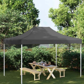 vidaXL Partytentdak 270 g/m² 4,5x3 m antracietkleurig, Verzenden, Nieuw, Partytent