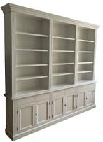Boekenkast wit  Brummen 260 x 240cm, Ophalen of Verzenden, Nieuw