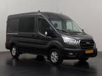 Ford Transit 170PK Automaat L2H2 Dubbele Cabine | 2xSchuifde, Automaat, Stof, Gebruikt, Euro 6
