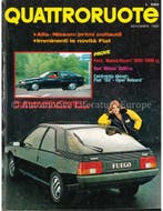 1980 QUATTRORUOTE MAGAZINE 301 ITALIAANS, Nieuw, Author