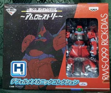 RICK DIAS Banpresto Deformed Ichiban Kuji 2013 H Price -, Nieuw