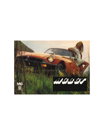 1975 MG MGB GT BROCHURE NEDERLANDS, Nieuw, Author